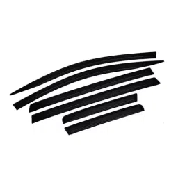 AUTOMANTRA Plain Door Visor Polycarbonate 6 Pcs Set for Renault Duster-image-92