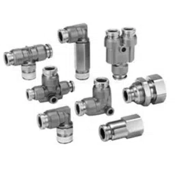 SMC KQB Series Elbow Fitting, 8 mm to G 1/4 Male, Threaded-to-Tube Connection Style, KQB2L08-G02-F-picture-33