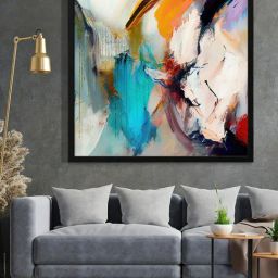 999Store Printed Multicolor Canvas Wall Art-picture-17