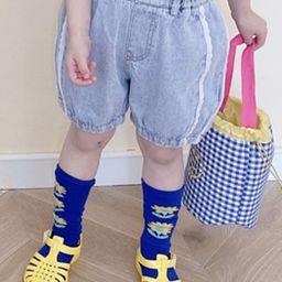 LULU & SKY Girls Loose Fit High-Rise Shorts-picture-46