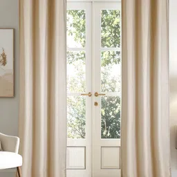 Home Centre Beige Room Darkening Door Curtain-picture-20