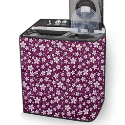 The Furnishing Tree Multi-Coloured Printed Washing Machine Cover image 3