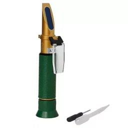 ACETEQ Brix Refractometer Multicolor for Beer Wine Fruit Sugar, ‎0-32 BRASS image 5