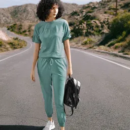 The Roadster Lifestyle Co.Women Printed Co-Ord Set-image-89