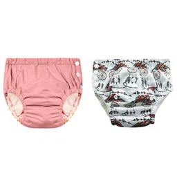 Chinmay Kids Reusable Swim Diaper Pants Pack of 2 Soft Adjustable and Leak-Proof Unisex Swimming Pool Wear for Infant Boys and Girls-image-82