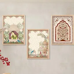 walllane Traditional Wall Art With Frame Home Decor Wall Painting For Living Room Office Bedroom-picture-16