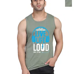 SLOWLORIS Men Pack Of 2 Typography Printed Round Neck Cotton Slim Fit T-Shirts-image-83