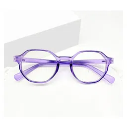 SYGA Anti-Blue Light Retro Flat Mirrors Cross-Border Glasses Suitable Candy Color(Purple) image 5