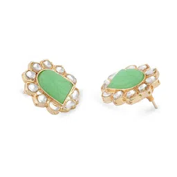 Zaveri Pearls Gold-Plated Classic Drop Earrings image 4