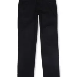 Gini & Jony Kids Black Solid Trousers-picture-26