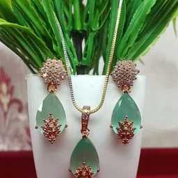 M Mod Con Crystal-Studded Jewellery Set-image-3