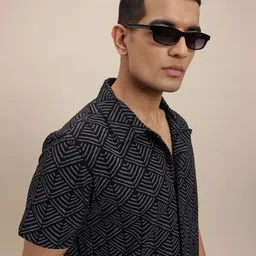 The Roadster Lifestyle Co. Men Classic Printed Casual Shirt-image-35