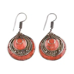 AAR Jewels Rhodium-Plated Brass Quartz Drop Earrings-image-81