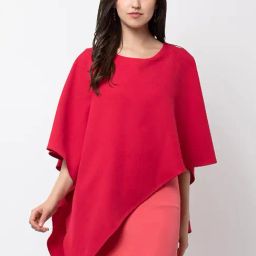 DODO & MOA Pink & Coral Color-Block Bodycon Dress-picture-12