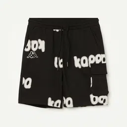 Kappa Boys Typography Printed Regular Fit Mid-Rise Shorts-picture-25