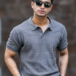 Maniac Men Polo Collar Slim Fit T-shirt image 2