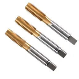 MIRANDA TOOLS HSS Hand Tap SO3 Tin Type M35 Grade, Size M3.0 x 0.50 mm (Set of 3) image 3