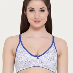 Clovia Cotton Non-Padded Non-Wired Printed Bra-image-45