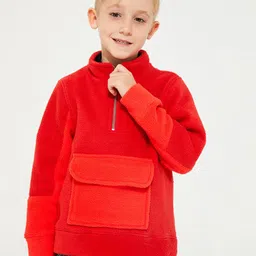 Cherry Crumble Unisex Kids Red Sweatshirt-picture-33