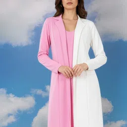 CORSICA Colourblocked Layered Blazer Dress-picture-33