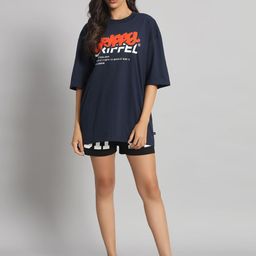 GRIFFEL Printed T-Shirt & Shorts Co-Ord Set-picture-32