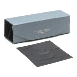 Police Green Rectangular Eye Frames for Men image 5