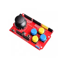 JoyStick Shield Module Joystick Shield Gamepad Analog Keyboard and Mouse Function for Arduino FR4 Wireless Bluetooth DIY Shield V1 Expansion Board Red For DIY Projects Simulated Keyboard Mouse RF Transceiver Module - RS340JoyStick Shield Module Joystick Shield Gamepad Analog Keyboard and Mouse Function for Arduino FR4 Wireless Bluetooth DIY Shield V1 Expansion Board Red For DIY Projects Simulated Keyboard Mouse RF Transceiver Module - RS340-picture-18