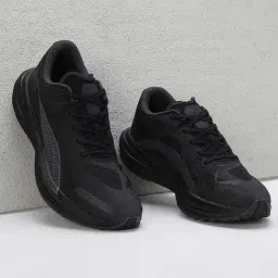 Puma Men's Deviate NITRO 2 WTRepel Black Running Shoes-picture-12