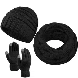 TIPY TIPY TAP Kids Self Design Woollen Beanie & Gloves With Neckwarmer-picture-3