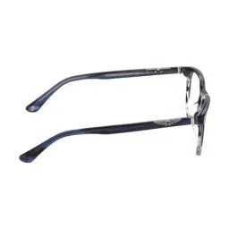 Police Blue Oval Eye Frames for Men image 3