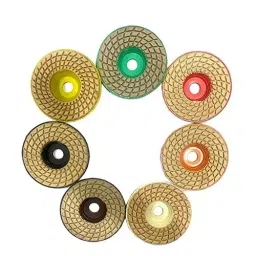 Sarrah 100 mm (4 Inch) 1 Grit Diamond Polishing Pad (Pack of 5 Pcs)-image-36