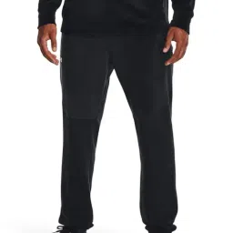 Under Armour Black Cotton Loose Fit Sports Joggers-picture-40