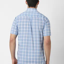 Van Heusen Sport Men Slim Fit Opaque Checked Casual Shirt image 4