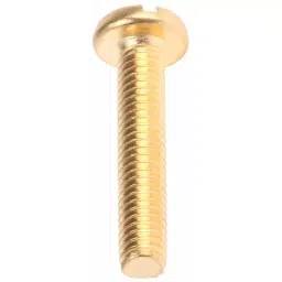 RS PRO Machine Screw M6x30 mm Brass Slot Pan Headed DIN 85, 4831707 (Bag Of 100 pcs)-image-35