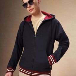 Dennis Lingo Men Long Sleeves Hooded Front-Open Sweatshirt-picture-6