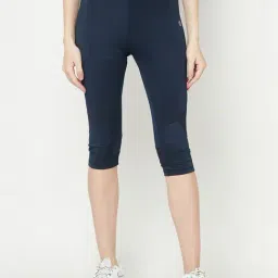 Crimsoune Club Navy Mid Rise Capris-picture-21