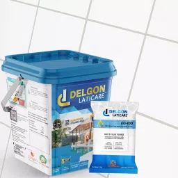 DELGON LATICARE Epoxy Grout for Tiles Smokey Gray 1 Kg, EG-101-82 image 2