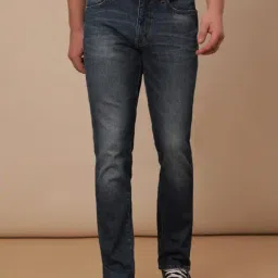 Wrangler Blue Cotton Regular Fit Jeans-picture-10