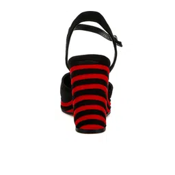 London Rag Wedge Pumps with Tassels image 2