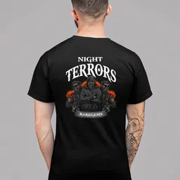 Raregems Graphic Printed Round Neck Pure Cotton T-shirt-picture-48