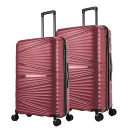 Nasher Miles Mumbai Hard-Sided Polypropylene Luggage Set of 2 Maroon Trolley Bags (65 & 75 cm)-picture-16