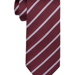 The Tie Hub Men Maroon & Blue Printed Skinny Tie-picture-23