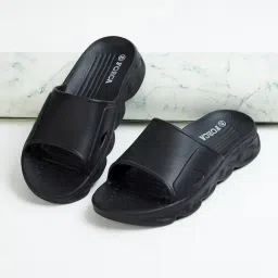 Forca by Lifestyle Men's Black Slides-picture-28