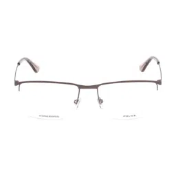Police Brown Square Eye Frames for Men image 2