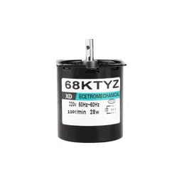 AC220V 28W 68KTYZ Permanent Magnet Synchronous Motor 110RPM/MIN image 1