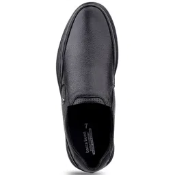 Bacca Bucci Men's Leather Office Black Formal Loafers image 3