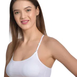Aimly Pack Of 3 Non Padded Full Coverage Cotton Sports Bra With All Day Comfort image 2