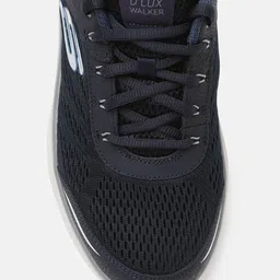 Skechers Men Navy Blue D'Lux Walker Air Cooled Memory Foam Sneakers image 5