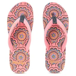 khadim Waves by Khadims Women's Pink Flip Flops-picture-15