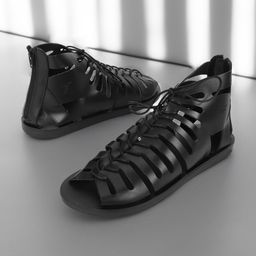 yoho Leather Gladiators Sandals-picture-5